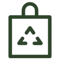 Sacs écologiques entièrement biodégradables